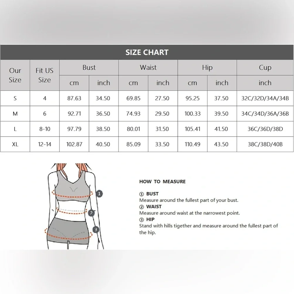 ZAFUL Women's V Neck Ruched Tie Front Bikini Set High Waisted 2 piece set